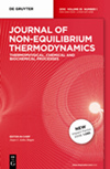 JOURNAL OF NON-EQUILIBRIUM THERMODYNAMICS杂志封面